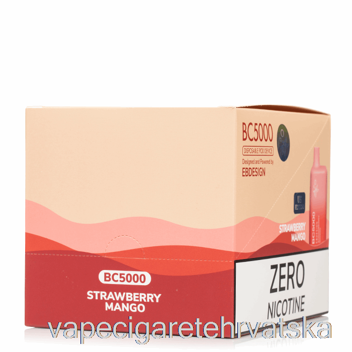 Vape Cigareta Bc5000 0% Bez Nikotina Za Jednokratnu Upotrebu (10 Komada)